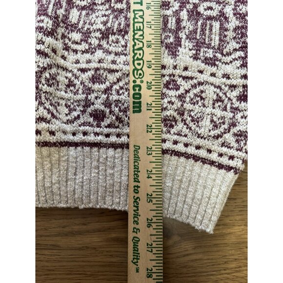 Lord Jeff Men’s Sweater Size Large The Sandstone Collection Knit Grandpacore VTG - Picture 4 of 9